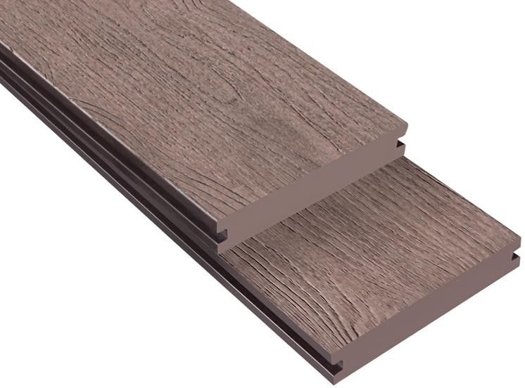 Террасная доска ДПК Outdoor 3D полнотелая NEVADA/CALIFORNIA BROWN коричневый микс. купить в Санкт-Петербурге