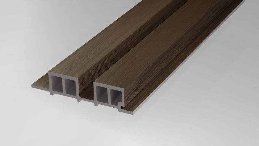 Реечная панель Woodwex, Lines, Milk Chocolate купить в Санкт-Петербурге