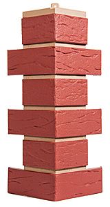 Угол T-Сайдинг, Кирпич Саман Красный купить в Санкт-Петербурге