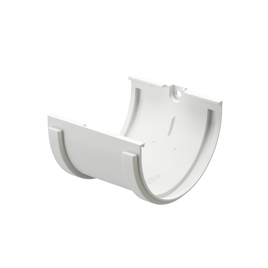 Соединитель для желобов Docke Standard, белый цвет. купить в Санкт-Петербурге