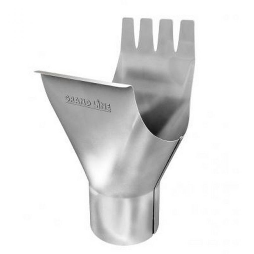 Водосточная воронка Grand Line, белого цвета (RAL 9003) купить в Санкт-Петербурге