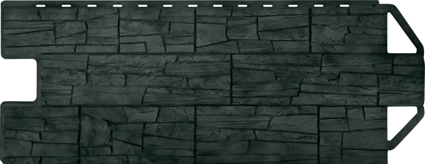 Фасадная панель Альта-Профиль Гранд Каньон ЭКО Графит купить в Санкт-Петербурге