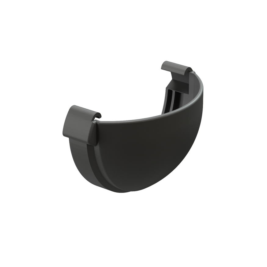 Заглушка желоба Docke Lux, Графит купить в Санкт-Петербурге