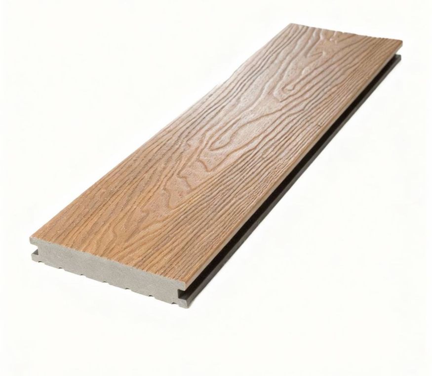 Террасная доска Экодекинг Скай коэкструзия полнотелая, Бук купить в Санкт-Петербурге