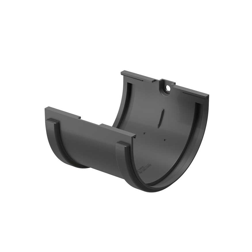 Соединитель для желобов Docke Standard, Серый цвет купить в Санкт-Петербурге