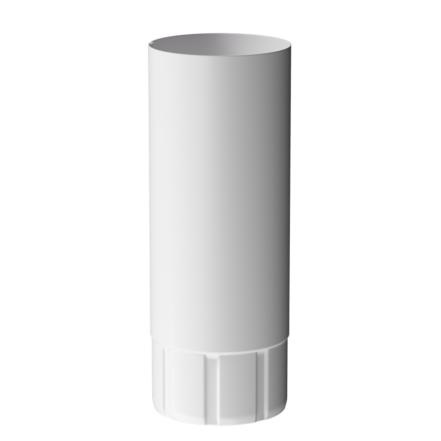 Водосточная труба 3 м, Docke Stal Premium, цвет Пломбир купить в Санкт-Петербурге