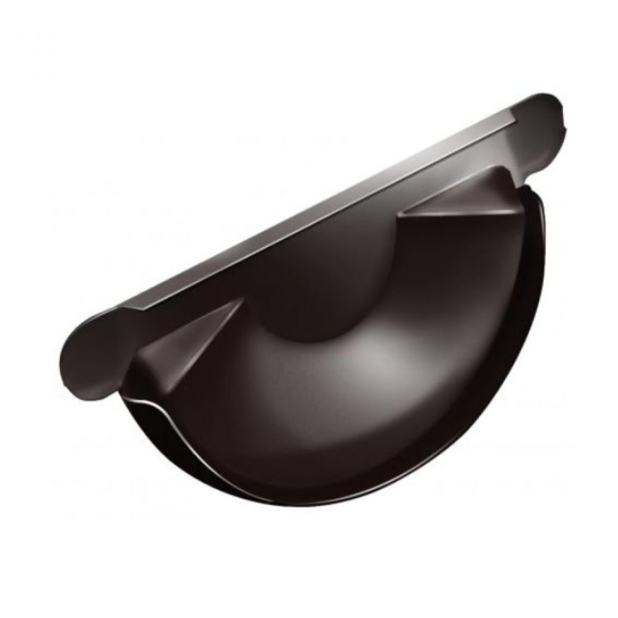 Заглушка для желоба Grand Line, Коричневая (RAL 8017) купить в Санкт-Петербурге