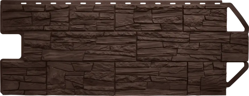 Фасадная панель Альта-Профиль Гранд Каньон ЭКО Коричневый купить в Санкт-Петербурге