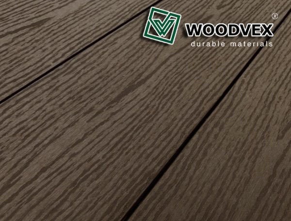 Террасная доска из ДПК WOODVEX Select в цвете Венге купить в Санкт-Петербурге