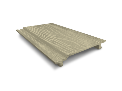 Фасадная панель ECODECKING из ДПК серого цвета купить в Санкт-Петербурге